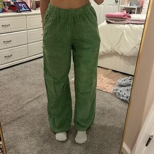 Urban Outfitters Green Corduroy Pants